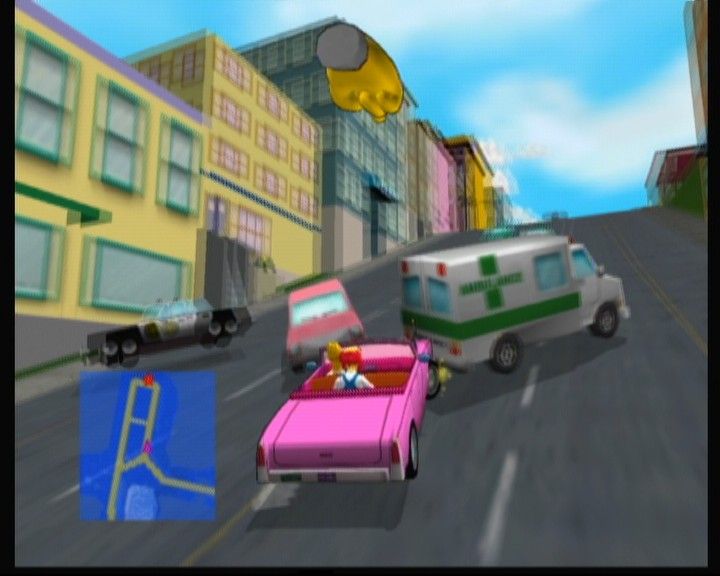 The Simpsons: Road Rage screenshot 5 for Xbox